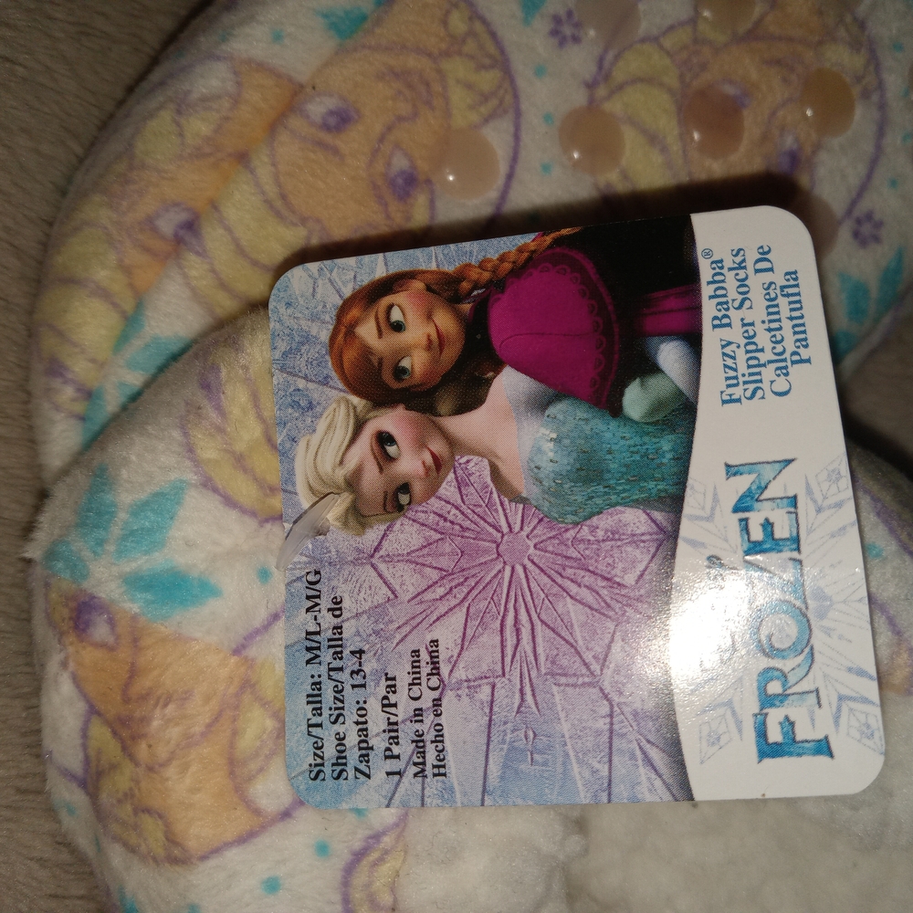 Frozen Fuzzy Slippers